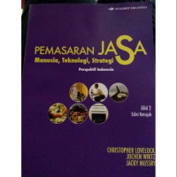 Image of Pemasaran Jasa Manusia, Teknologi, Strategi Perspektif Indonesia. Jil2, Ed 7