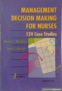 Image of Management Decision Making For Nursing 124 Case Studies
