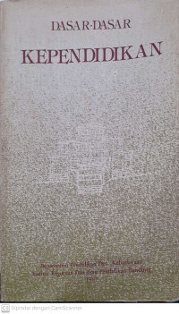 Image of Dasar-dasar Kependidikan