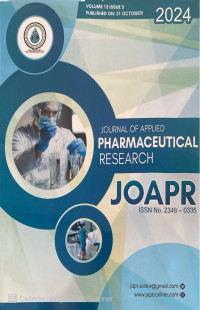 Image of Journal of Applied Pharmaceutical Research Volume 12 No. 5 2024