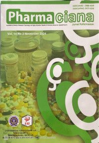 Image of Pharmaciana Volume 14 No. 3 November 2024