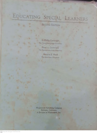Image of Educating Special Learners