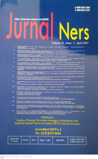 Image of Jurnal Ners Volume 16, Issue 1, April 2021