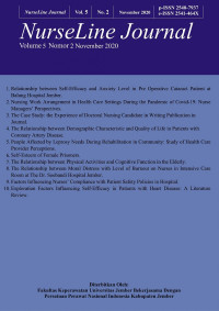 Image of NurseLine Journal Volume 5 No 1 Mei 2020