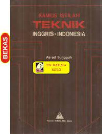 Image of Kamus Istilah Teknik: Inggris-Indonesia