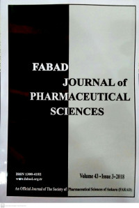 Image of The FABAD Journal Pharmaceutical Sciences Volume 43 Issue 3 2018