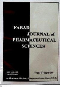 Image of The FABAD Journal Pharmaceutical Sciences Volume 45 Issue 1 2020