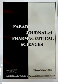 Image of The FABAD Journal Pharmaceutical Sciences Volume 45 Issue 2 2020