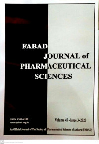 Image of The FABAD Journal Pharmaceutical Sciences Volume 45 Issue 3 2020