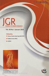 Image of Journal of Ginseng Research Volume 48 No 1 Januari 2024
