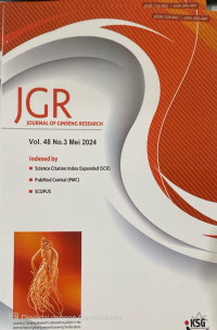 Image of Journal of Ginseng Research Volume 48 No 3 Mei 2024