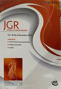 Image of Journal of Ginseng Research Volume 48 No 6 November 2024