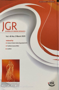 Image of Journal of Ginseng Research Volume 49 No 2 Maret 2025