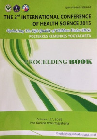 Image of Proceeding Book The 2nd International Conference On Health Science 2015 