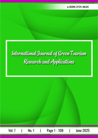 Image of International Journal of Green Tourism Research and Applications Volume 7 Nomor 1 Juni 2025