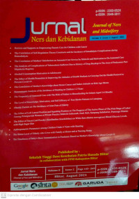 Image of Jurnal Ners dan Kebidanan (Journal of Ners and Midwifery) Volume 8 Issue 2 August 2021