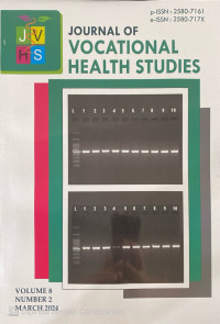 Image of Journal of Vocational Health Studies Volume 8 Number 2 March 2024