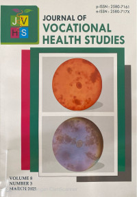 Image of Journal of Vocational Health Studies Volume 8 Number 3 March 2025
