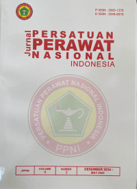 Image of Jurnal Persatuan Perawat Nasional Indonesia Volume 9 Nomor 3 Tahun 2024