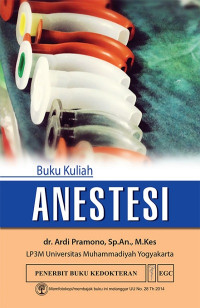 Image of Anestesi : Buku Kuliah
