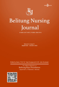 Image of Belitung Nursing JournaL (Vol 9 Issue 5: September-October 2023)