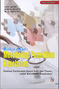 Image of Buku Ajar Metodologi Penelitian Kesehatan