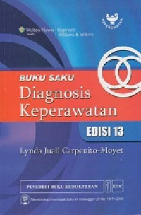 Image of Buku Saku Diagnosa Keperawatan Edisi 13