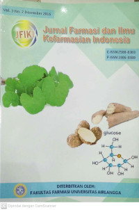 Image of JURNAL FARMASI DAN ILMU KEFARMASIAN INDONESIA, VOL. 3 No. 2 Dsemeber 2016