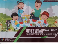 Image of Statistik Kesejahteraan Rakyat Provinsi Bali 2022 : Welfare Statistics of Bali Province 2022