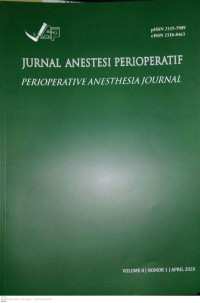 Image of Jurnal Anestesi Perioperatif (Perioperative Anesthesia Journal) Volume 8 Nomor 1 April 2020