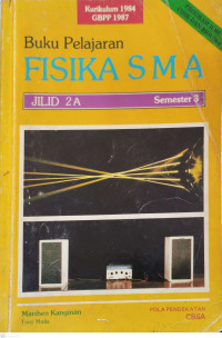 Image of Buku Pelajaran Fisika SMA