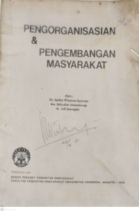 Image of Pengorganisasian & Pengembangan Masyarakat