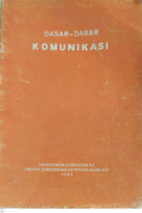 Image of Dasar-dasar Komunikasi