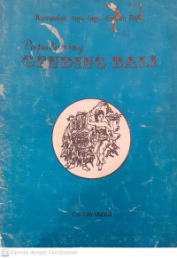 Image of Kumpulan Lagu-lagu Daerah Bali: Pupulaning Gending Bali