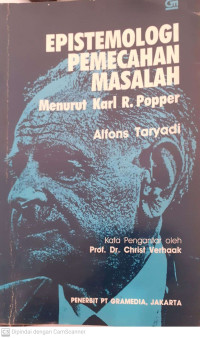 Image of Epidemiologi Pemecahan Masalah Menurut Karl R.Popper