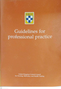 Image of Guidelines for Professional Practice