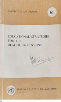 Image of Educational Strategies for The Health Professions