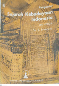Image of Pengantar Sejarah Kebudayaan Indonesia jilid 3