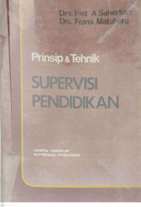 Image of Prinsip & Tehnik Supervisi Pendidikan