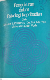 Image of Pengukuran dalam Psikologi Kepribadian