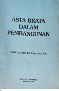 Image of Asta Brata dalam Pembangunan