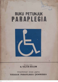 Image of Buku Petunjuk Paraplegia