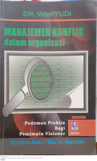 Image of Manajemen Konflik dalam Organisasi