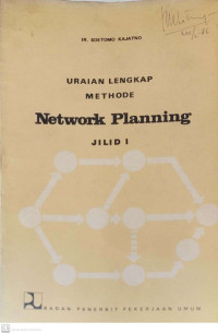 Image of Methode Network Planning JILID 1