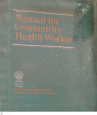 Image of Manual for Community Health Worker