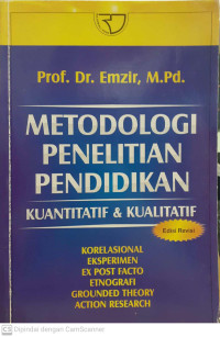 Image of Metodologi Penelitian Pendidikan Kuantitatif & Kualitatif