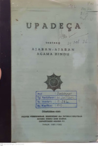 Image of Upadeca tentang Ajaran -ajaran Agama Hindu