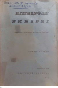 Image of Bimbingan Skripsi