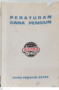 Image of Peraturan Dana Pensiun
