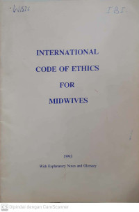 Image of International Code of Ethics for Midwives